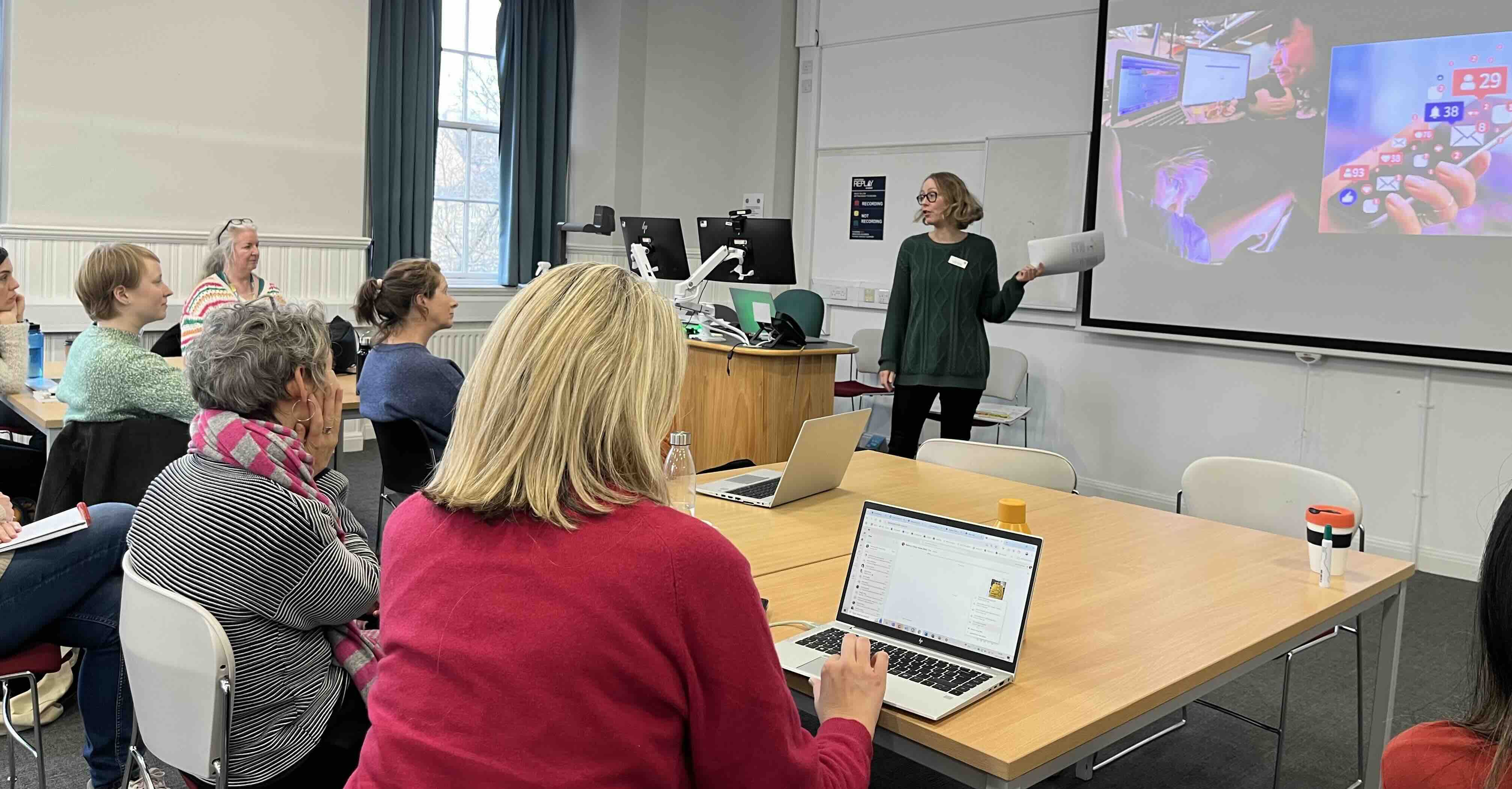 Facilitator practice session